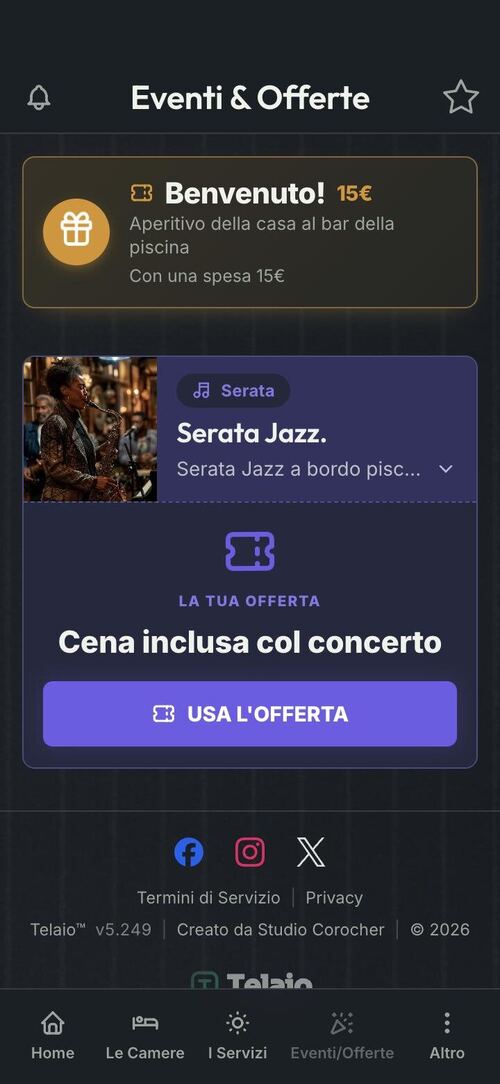 Eventi e Offerte